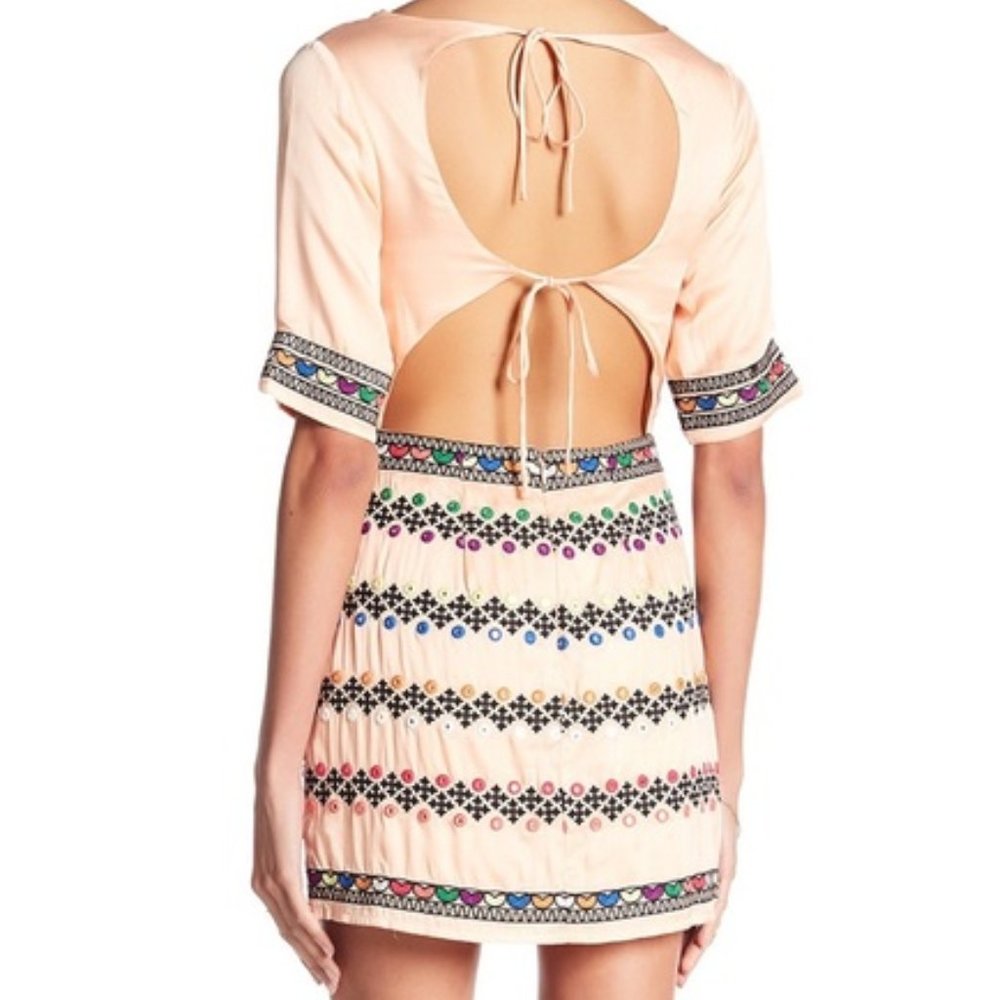 MAJORELLE new Dress Embroidered Mirrored Luxe SEXY Women's XL - Picture 5 of 17